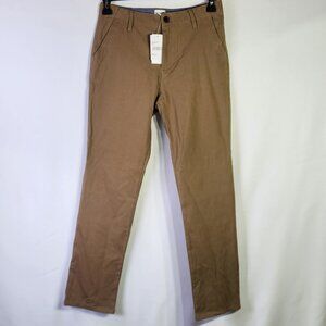 NWT Odin & Ivy Boy’s Tan Adjustable Waist Stretch Chinos – Size 16